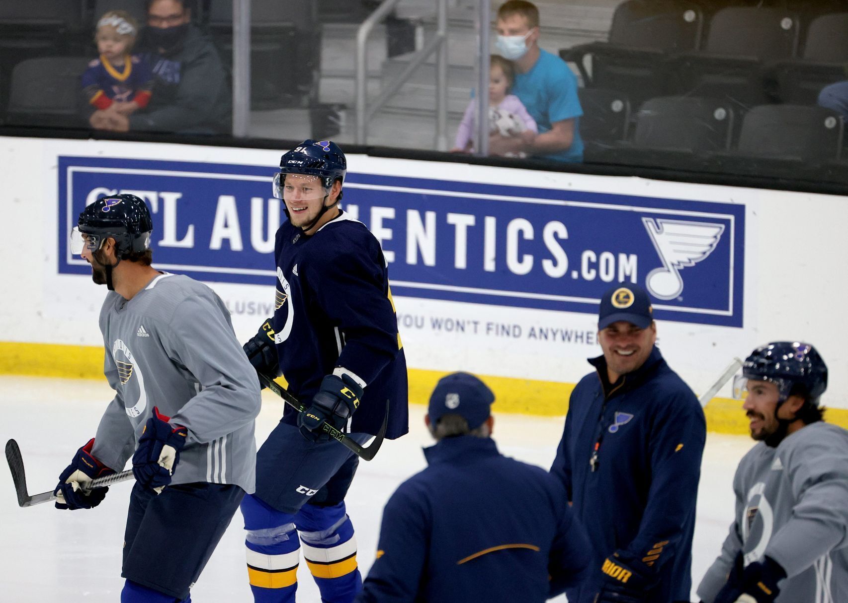 St. Louis Blues 2021 training camp